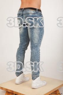 Leg light blue jeans of Andrew 0006